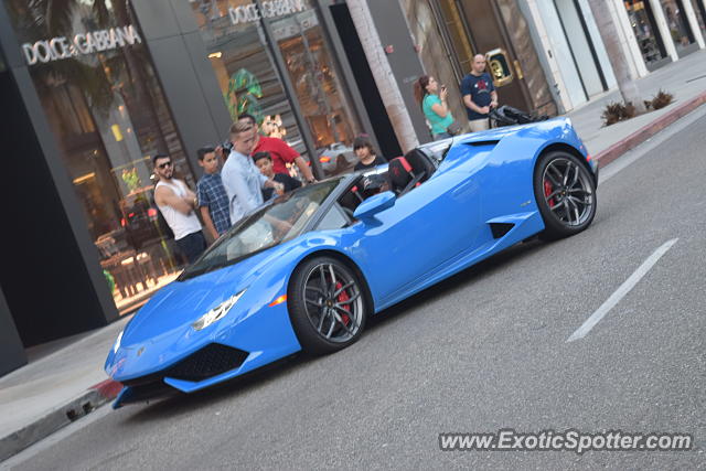 Lamborghini Huracan spotted in Beverly Hills, California