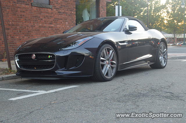 Jaguar F-Type spotted in Summit, New Jersey