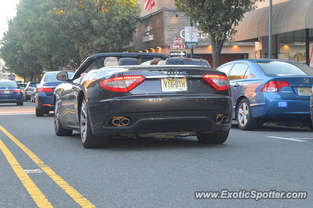 Maserati GranCabrio spotted in Summit, New Jersey