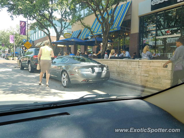 Aston Martin DB9 spotted in Dallas, Texas