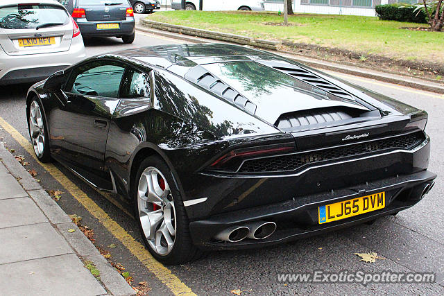 Lamborghini Huracan spotted in London, United Kingdom