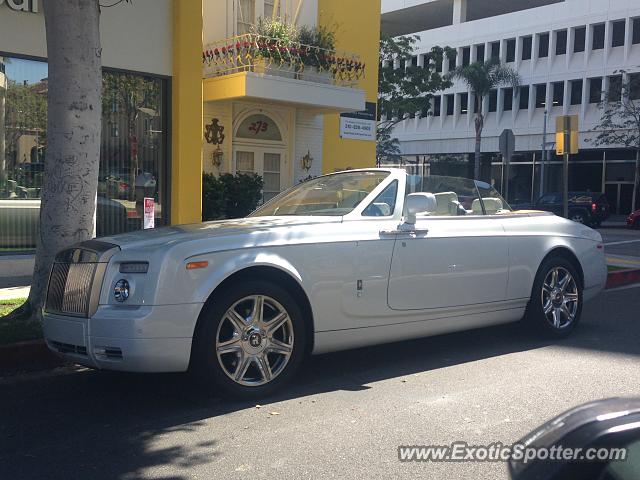 Rolls-Royce Phantom spotted in Beverly Hills, California