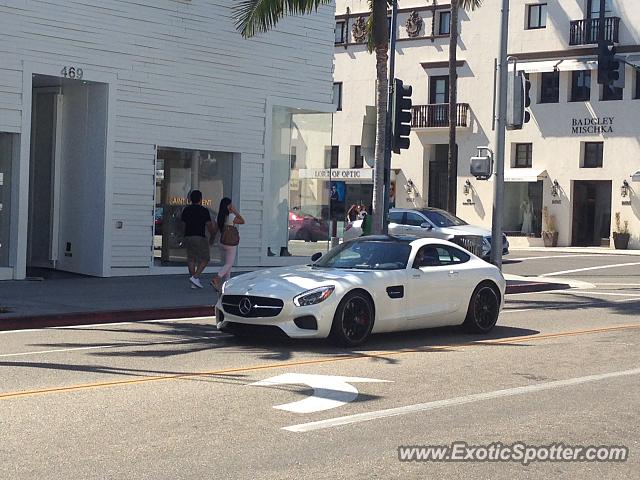 Mercedes AMG GT spotted in Beverly Hills, California