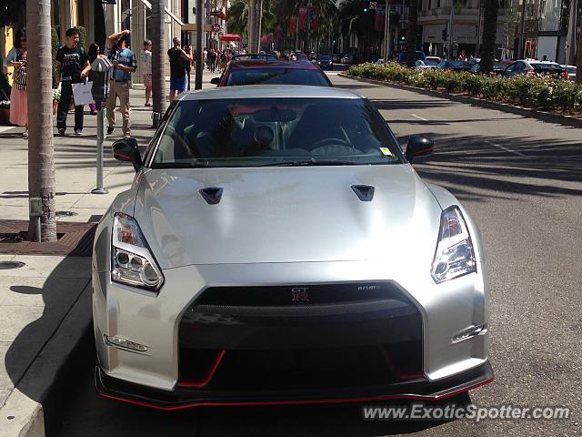 Nissan GT-R spotted in Beverly Hills, California