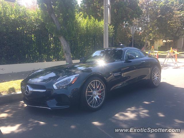 Mercedes AMG GT spotted in Los Angeles, California