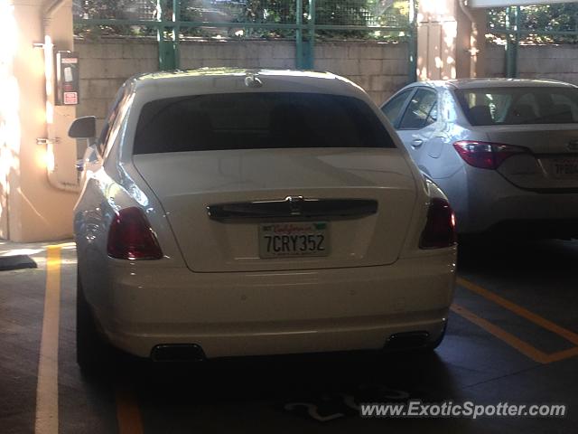 Rolls-Royce Ghost spotted in Beverly Hills, California