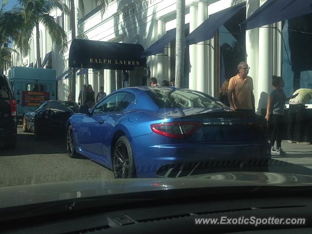 Maserati GranTurismo spotted in Beverly Hills, California