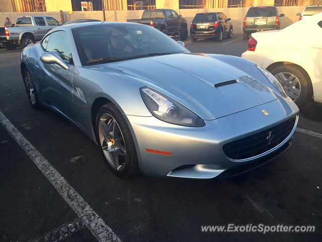 Ferrari California spotted in Pismo Beach, California