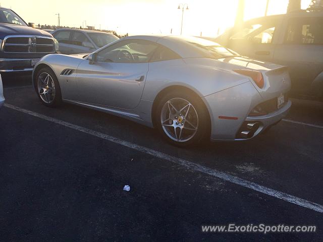 Ferrari California spotted in Pismo Beach, California