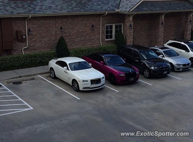 Rolls-Royce Wraith spotted in Houston, Texas