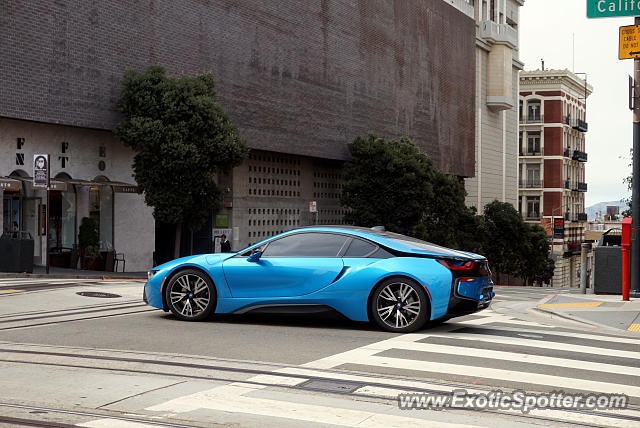 BMW I8 spotted in San Francisco, California