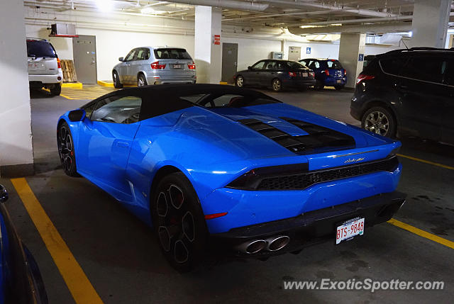 Lamborghini Huracan spotted in Edmonton, Canada