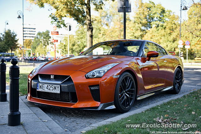 Nissan GT-R spotted in Warsaw, Poland