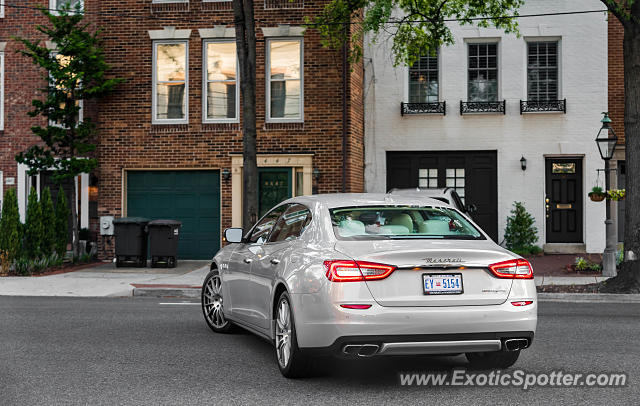 Maserati Quattroporte spotted in Arlington, Virginia