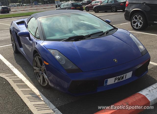 Lamborghini Gallardo spotted in Calais, France