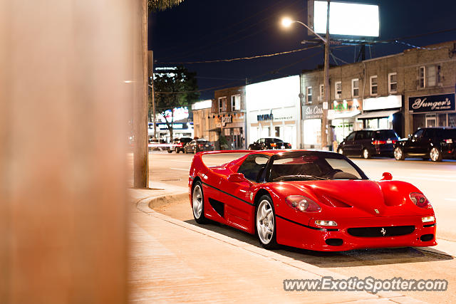 Ferrari F50 spotted in Toronto, Canada