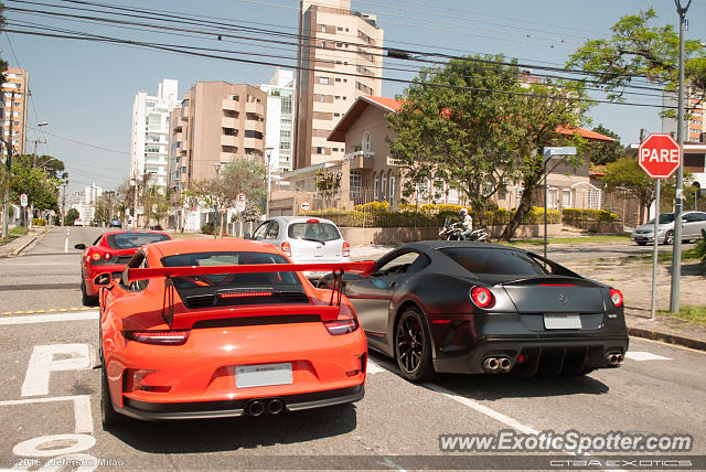 Porsche 911 GT3 spotted in Curitiba, Brazil