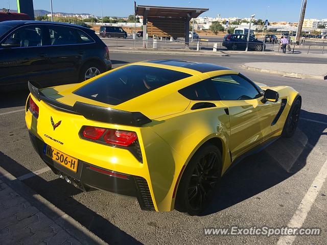 Chevrolet Corvette Z06 spotted in Faro, Portugal