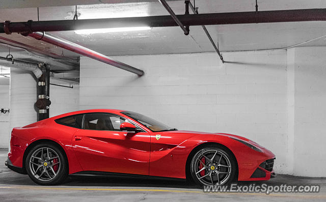 Ferrari F12 spotted in Arlington, Virginia