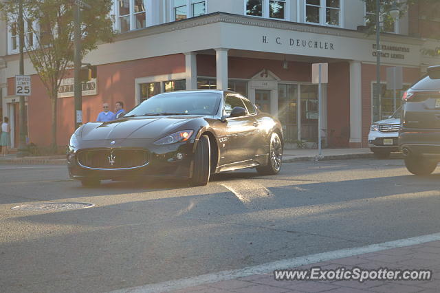 Maserati GranTurismo spotted in Summit, New Jersey