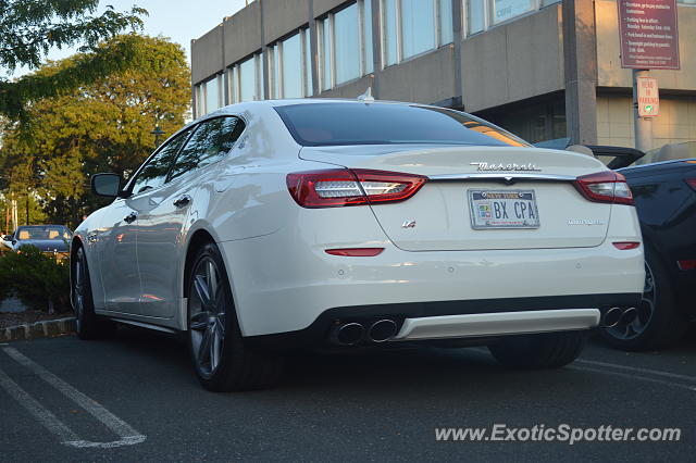 Maserati Quattroporte spotted in Summit, New Jersey