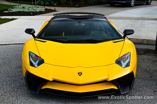 Lamborghini Aventador spotted in Cincinnati, Ohio