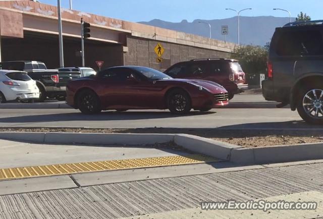 Ferrari California spotted in Albuquerque, New Mexico