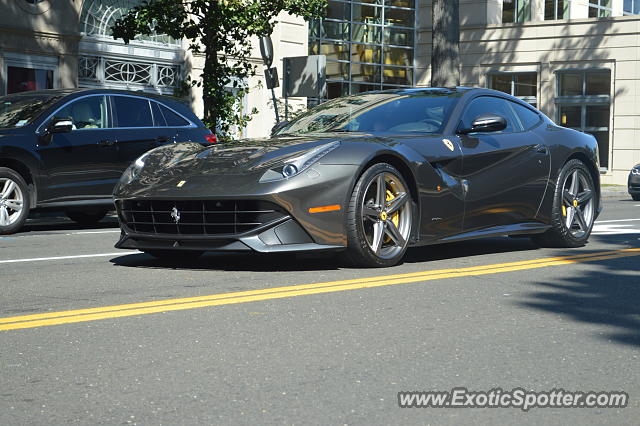 Ferrari F12 spotted in Greenwich, Connecticut