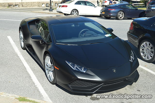 Lamborghini Huracan spotted in Greenwich, Connecticut