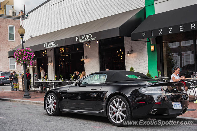 Aston Martin Vantage spotted in Arlington, Virginia