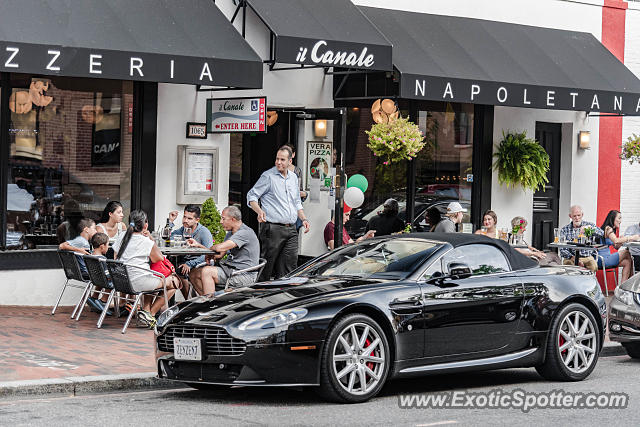 Aston Martin Vantage spotted in Arlington, Virginia