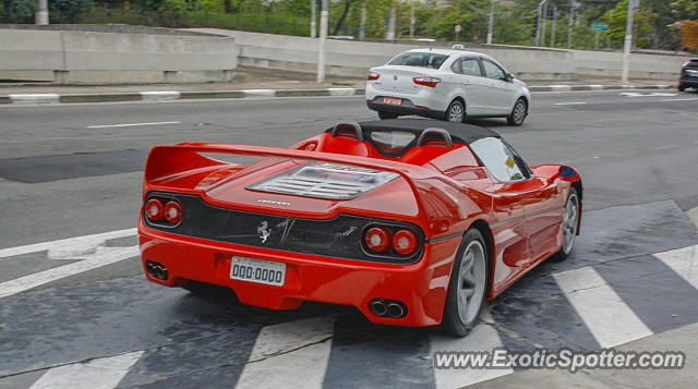 Ferrari F50 spotted in São Paulo, Brazil