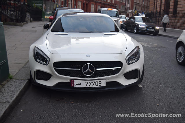 Mercedes AMG GT spotted in London, United Kingdom