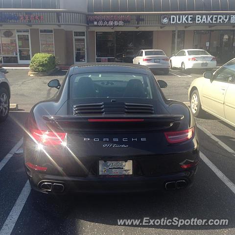 Porsche 911 Turbo spotted in Arcadia, California