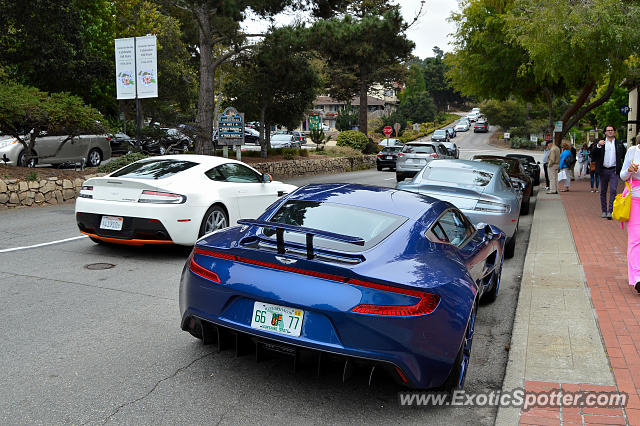 Aston Martin One-77 spotted in Carmel, California