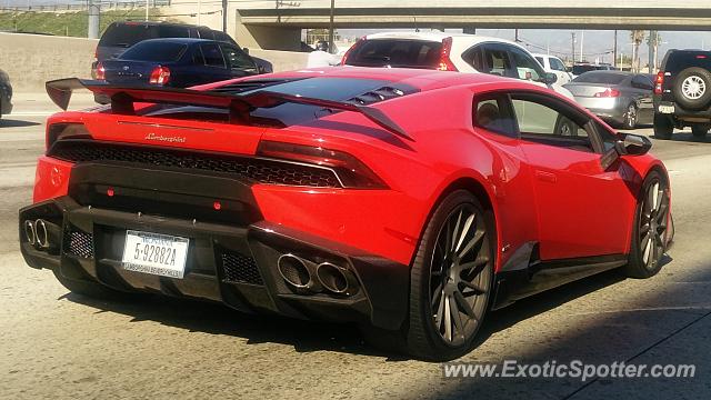 Lamborghini Huracan spotted in Baldwin park, California