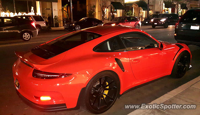 Porsche 911 GT3 spotted in Beverly Hills, United States