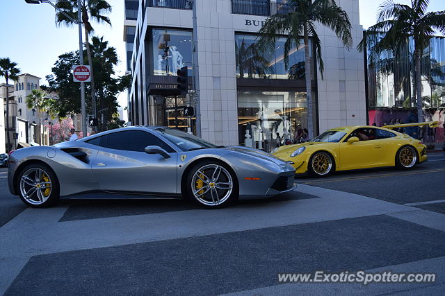 Ferrari 488 GTB spotted in Beverly Hills, California