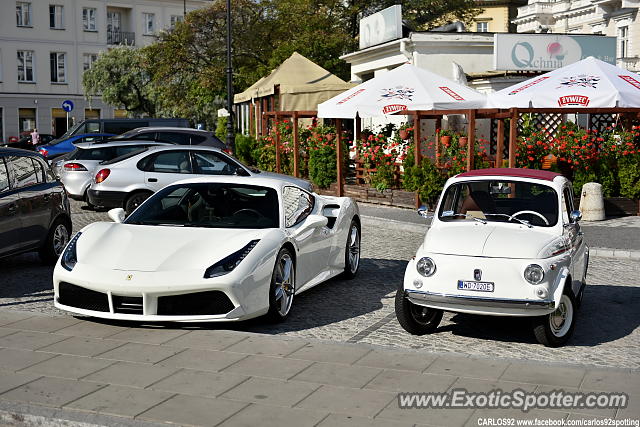 Ferrari 488 GTB spotted in Warsaw, Poland