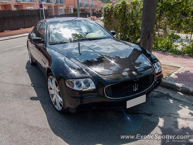 Maserati Quattroporte spotted in S'Agaró, Spain