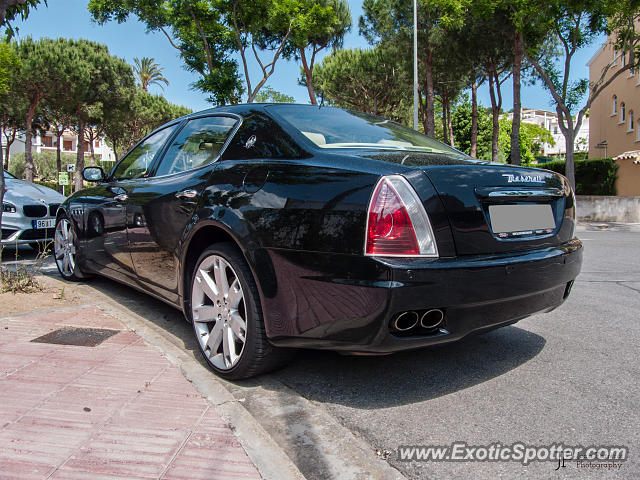 Maserati Quattroporte spotted in S'Agaró, Spain