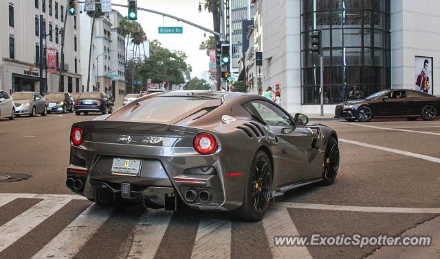 Ferrari F12 spotted in Beverly Hills, California