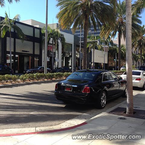 Rolls-Royce Ghost spotted in Beverly Hills, California