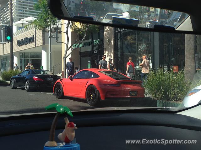 Porsche 911 GT3 spotted in Beverly Hills, California