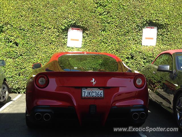 Ferrari F12 spotted in Beverly Hills, California