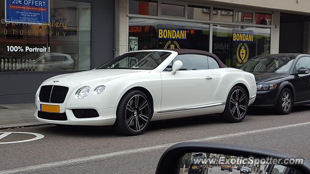 Bentley Continental spotted in Luxembourg, Luxembourg