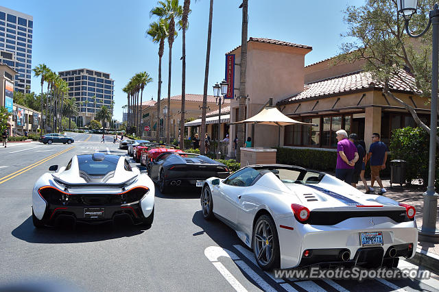 Ferrari 458 Italia spotted in Newport Beach, California