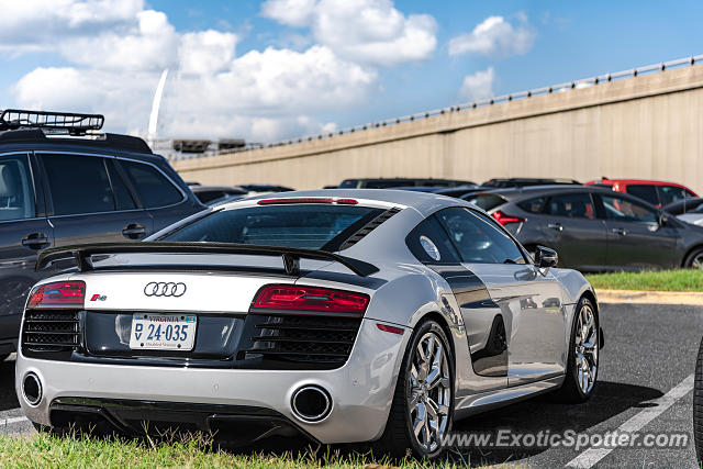 Audi R8 spotted in Arlington, Virginia