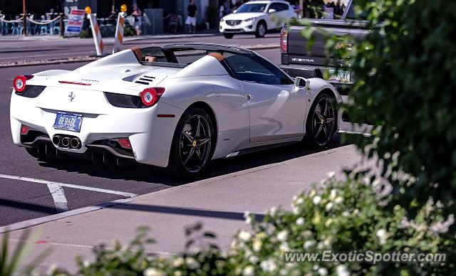 Ferrari 458 Italia spotted in Scottsdale, Arizona