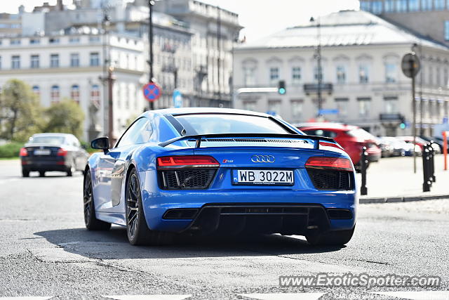 Audi R8 spotted in Warsaw, Poland